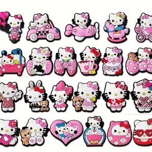 Hello kitty Croc charms